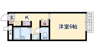 野里駅 徒歩34分 2階の物件間取画像